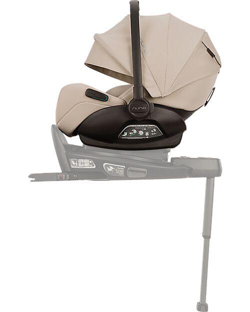 Nuna Ovetto Arra Flex - Biscotti - Chocolate - Gruppo 0+ Seggiolini Auto Gruppo 0+/1