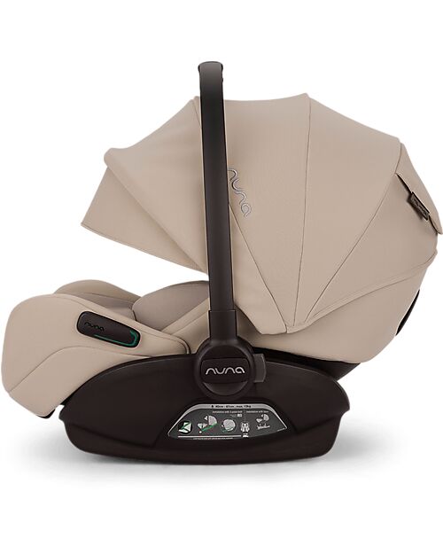 Nuna Ovetto Arra Flex - Biscotti - Chocolate - Gruppo 0+ Seggiolini Auto Gruppo 0+/1