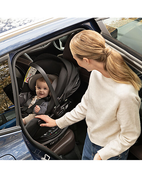 Nuna Ovetto Arra Flex - Pine - Nero - Gruppo 0+ Seggiolini Auto Gruppo 0+/1