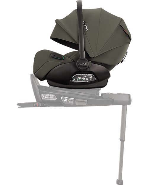 Nuna Ovetto Arra Flex - Pine - Nero - Gruppo 0+ Seggiolini Auto Gruppo 0+/1
