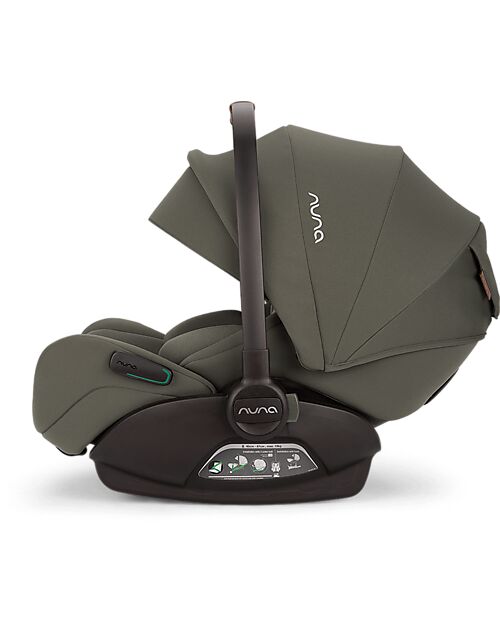 Nuna Ovetto Arra Flex - Pine - Nero - Gruppo 0+ Seggiolini Auto Gruppo 0+/1