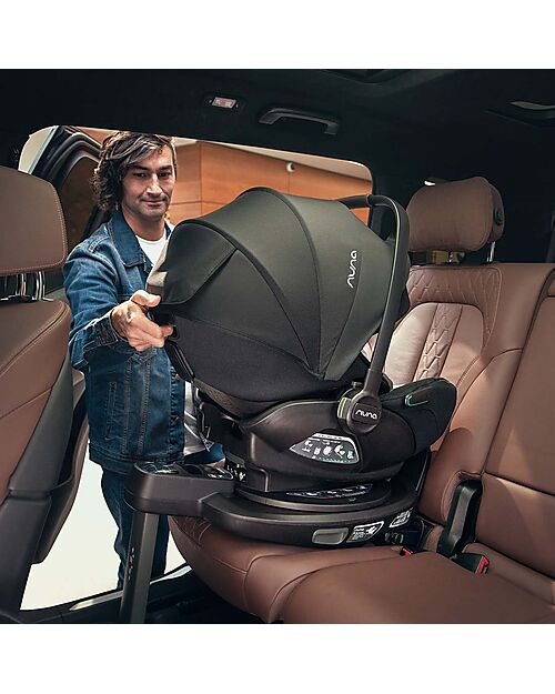 Nuna Ovetto Arra Flex - Pistachio - Nero - Gruppo 0+ Seggiolini Auto Gruppo 0+/1
