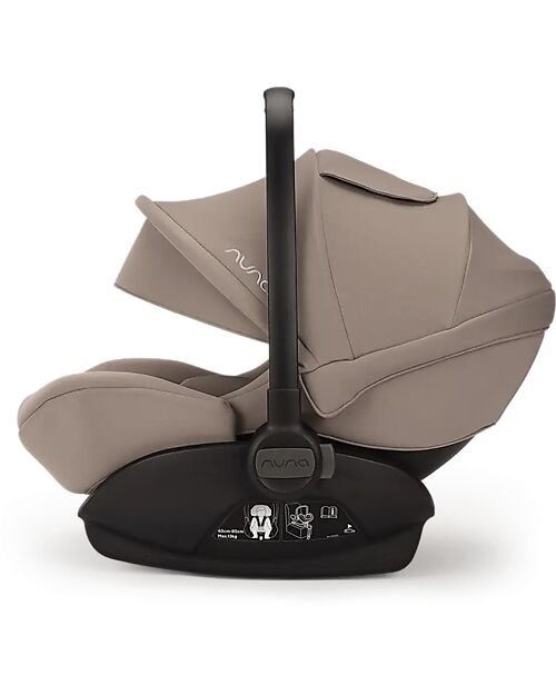 Nuna Ovetto Arra Next i-Size - Cedar - Chocolate - Reclinabile a 157° - Gruppo 0+ Seggiolini Auto Gruppo 0+/1