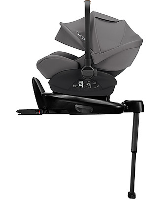 Nuna Ovetto Arra Next per Passeggino e Auto - 0-18 Mesi - Compatibile con Base Next - Granite - Reclinabile a 157° Passeggini Leggeri