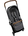 Nuna Passeggino Compatto ed Accessoriato Triv - Granite - per Viaggiare! Passeggini Leggeri