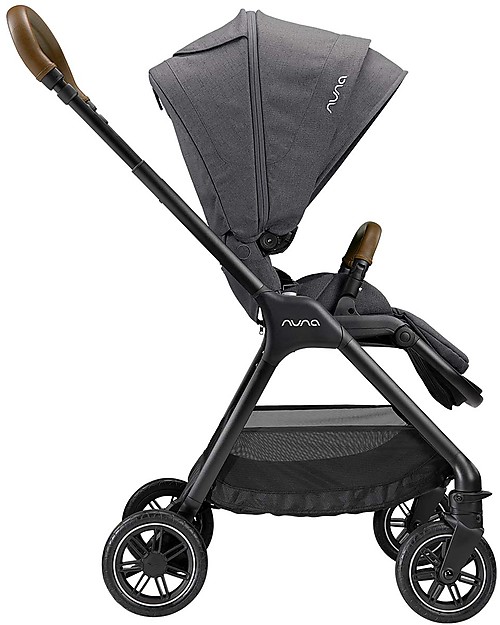 Nuna Passeggino Compatto ed Accessoriato Triv - Granite - per Viaggiare! Passeggini Leggeri