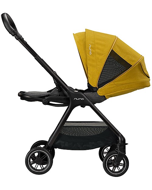 Nuna Passeggino Compatto ed Accessoriato Triv - Lemon - per Viaggiare! Passeggini Leggeri