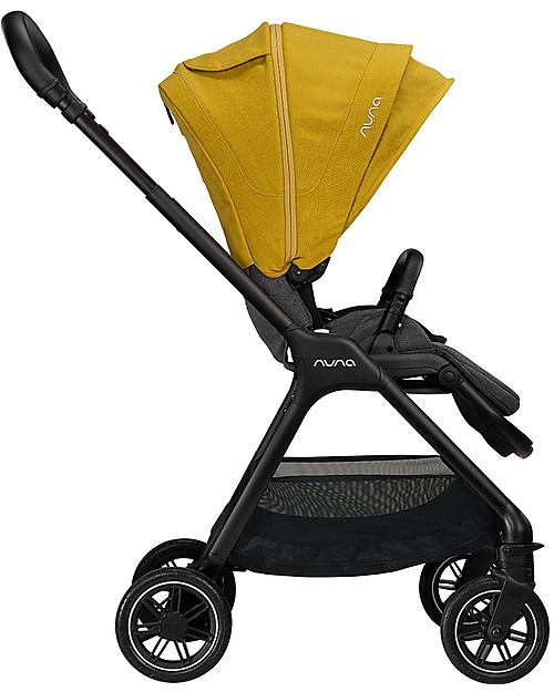 Nuna Passeggino Compatto ed Accessoriato Triv - Lemon - per Viaggiare! Passeggini Leggeri