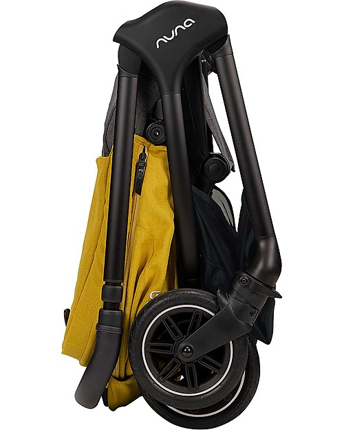 Nuna Passeggino Compatto ed Accessoriato Triv - Lemon - per Viaggiare! Passeggini Leggeri