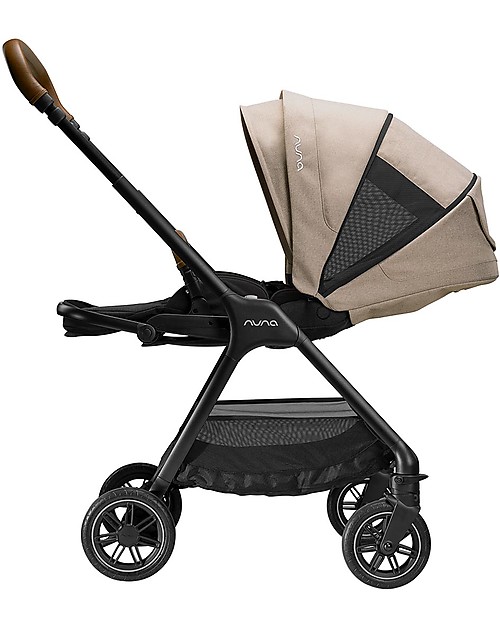 Nuna Passeggino Compatto ed Accessoriato Triv - Timber - per Viaggiare! Passeggini Leggeri