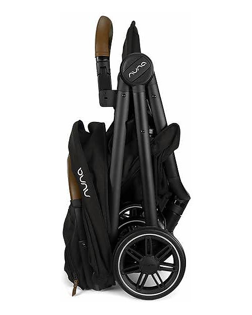 Nuna Passeggino Compatto TRVL - Caviar - Nero - Ideale per Viaggiare e per la Città! Passeggini Leggeri