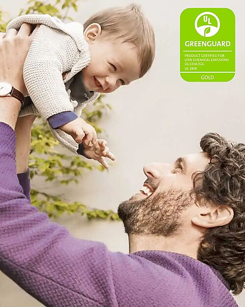 Nuna Passeggino Compatto TRVL - Granite - Black - Ideale per Viaggiare e per la Città Passeggini Leggeri