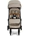 Nuna Passeggino Compatto TRVL - Hazelwood - Beige - Ideale per Viaggiare e per la Città! Passeggini Leggeri