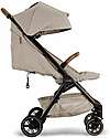 Nuna Passeggino Compatto TRVL - Hazelwood - Beige - Ideale per Viaggiare e per la Città! Passeggini Leggeri