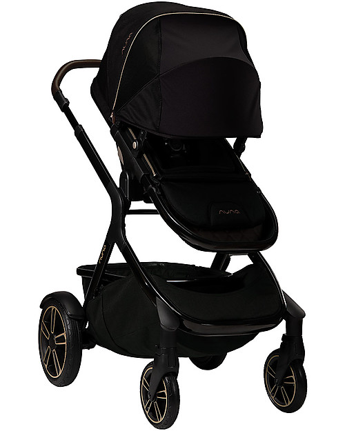 Nuna Passeggino Demi Grow con Cappottina Estiva - Riveted - Da Singolo Diventa Doppio! Passeggini Gemellari
