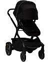Nuna Passeggino Demi Grow con Cappottina Estiva - Riveted - Da Singolo Diventa Doppio! Passeggini Gemellari