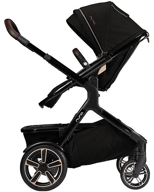 Nuna Passeggino Demi Grow con Cappottina Estiva - Riveted - Da Singolo Diventa Doppio! Passeggini Gemellari
