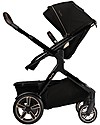 Nuna Passeggino Demi Grow con Cappottina Estiva - Riveted - Da Singolo Diventa Doppio! Passeggini Gemellari