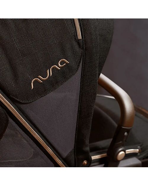 Nuna Passeggino Demi Grow con Cappottina Estiva - Riveted - Da Singolo Diventa Doppio! Passeggini Gemellari