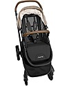 Nuna Passeggino Demi Grow con Cappottina Estiva - Timber - Da Singolo Diventa Doppio! Passeggini Gemellari