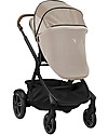 Nuna Passeggino Demi Grow con Cappottina Estiva - Timber - Da Singolo Diventa Doppio! Passeggini Gemellari