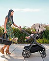 Nuna Passeggino Demi Grow con Cappottina Estiva - Timber - Da Singolo Diventa Doppio! Passeggini Gemellari