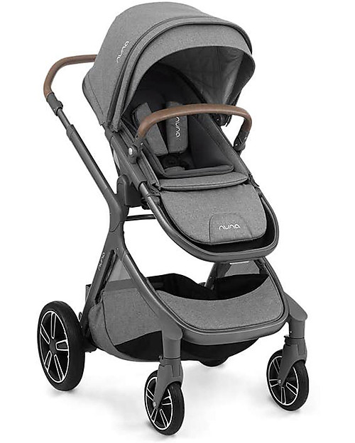 Nuna Passeggino Demi Grow con Navicella - Threaded - 2 Prodotti in 1 Passeggini Gemellari