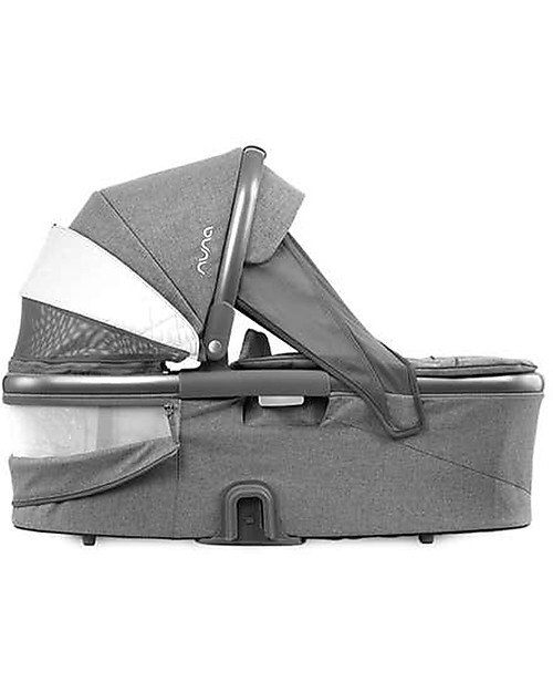Nuna Passeggino Demi Grow con Navicella - Threaded - 2 Prodotti in 1 Passeggini Gemellari