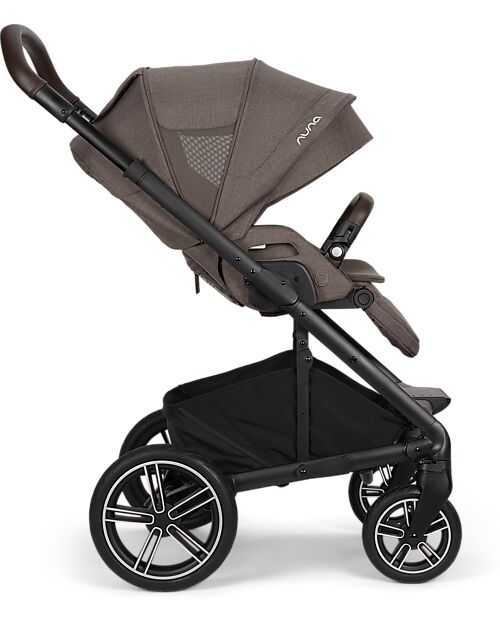 Nuna Passeggino Mixx Next - Chestnut - Cioccolato - Con Chiusura Automatica Passeggini Classici