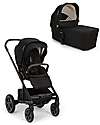 Nuna Passeggino Mixx Next + Navicella per Passeggino Mixx Next - Caviar - Si Collegano Con Un Click Passeggini Classici