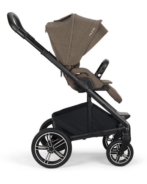 Nuna Passeggino Mixx Next - Pistachio - Telaio Nero - Con Chiusura Automatica Passeggini Classici
