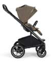 Nuna Passeggino Mixx Next - Pistachio - Telaio Nero - Con Chiusura Automatica Passeggini Classici