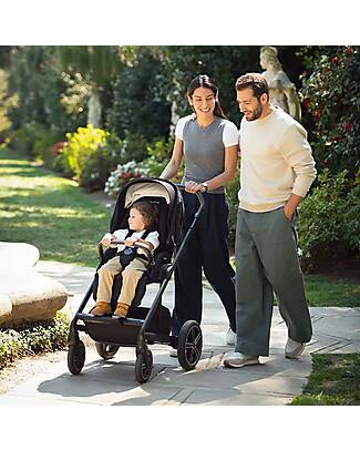 Nuna Passeggino Mixx Next - Thunder - Telaio Nero - Con Chiusura Automatica Passeggini Classici