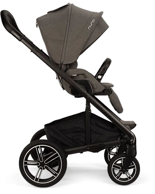 Nuna Passeggino Mixx Next - Thunder - Telaio Nero - Con Chiusura Automatica Passeggini Classici
