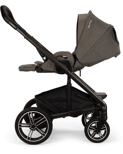 Nuna Passeggino Mixx Next - Thunder - Telaio Nero - Con Chiusura Automatica Passeggini Classici