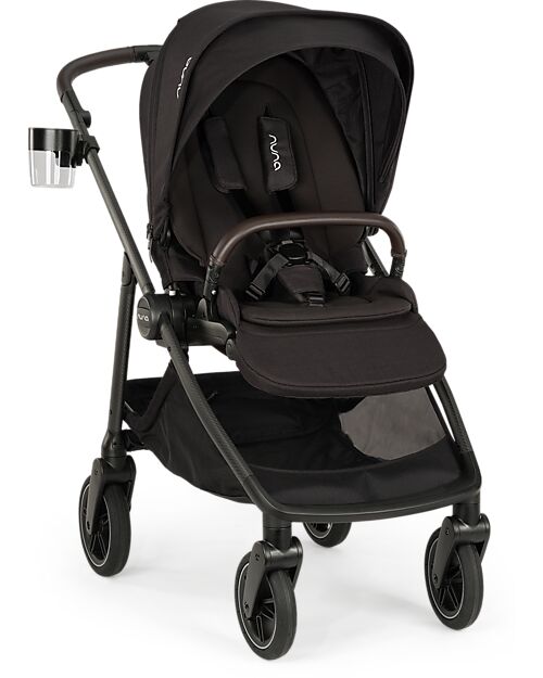 Nuna Passeggino Nuna Swiv - Caviar - con Telaio in Alluminio Passeggini Classici