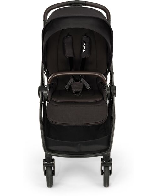Nuna Passeggino Nuna Swiv - Caviar - con Telaio in Alluminio Passeggini Classici