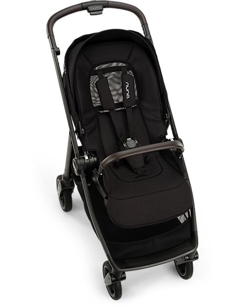 Nuna Passeggino Nuna Swiv - Caviar - con Telaio in Alluminio Passeggini Classici
