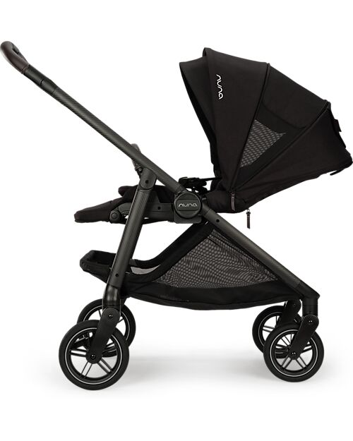 Nuna Passeggino Nuna Swiv - Caviar - con Telaio in Alluminio Passeggini Classici