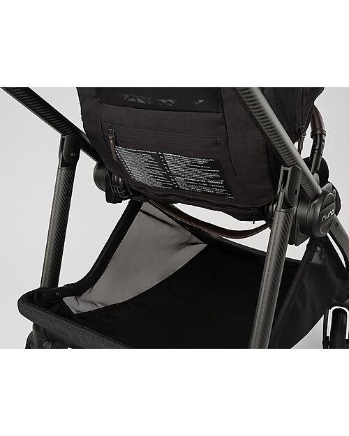 Nuna Passeggino Nuna Swiv - Caviar - con Telaio in Alluminio Passeggini Classici