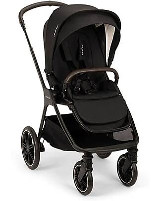Nuna Passeggino Triv Lx - Barra Chocolate - Caviar - Ideale per Viaggiare e per la Città Passeggini Classici