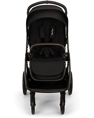 Nuna Passeggino Triv Lx - Barra Chocolate - Caviar - Ideale per Viaggiare e per la Città Passeggini Classici