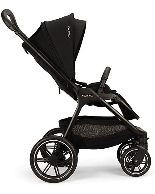 Nuna Passeggino Triv Lx - Barra Chocolate - Caviar - Ideale per Viaggiare e per la Città Passeggini Classici