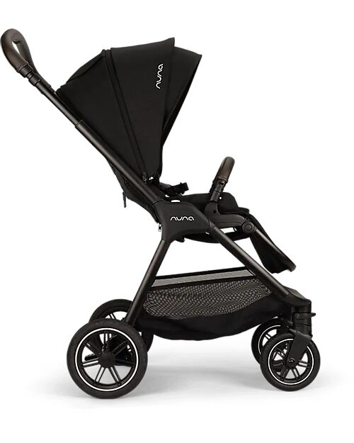 Nuna Passeggino Triv Next - Caviar - Chcocolate - Ideale per Viaggiare e per la Città Passeggini Leggeri