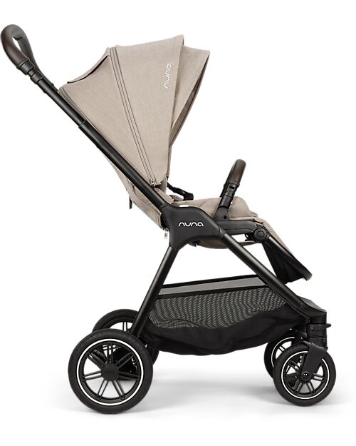 Nuna Passeggino Triv Next - Chateau - Telaio Nero - Ideale per Viaggiare e per la Città Passeggini Classici