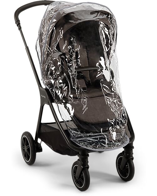 Nuna Passeggino Triv Next - Chestnut - Telaio Nero - Ideale per Viaggiare e per la Città Passeggini Classici