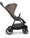 Nuna Passeggino Triv Next - Chestnut - Telaio Nero - Ideale per Viaggiare e per la Città Passeggini Classici