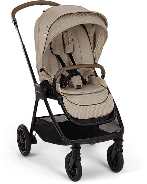 Nuna Passeggino Triv Next - Cosmopolitan - Telaio Nero - Ideale per Viaggiare e per la Città Passeggini Leggeri