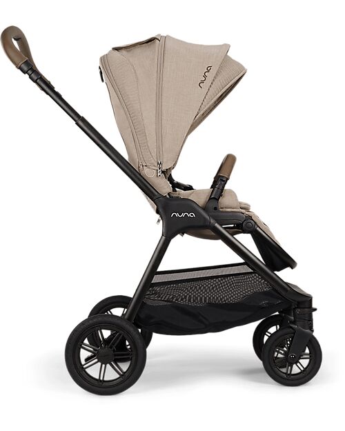 Nuna Passeggino Triv Next - Cosmopolitan - Telaio Nero - Ideale per Viaggiare e per la Città Passeggini Leggeri