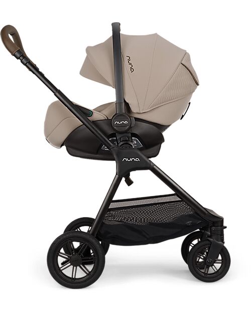 Nuna Passeggino Triv Next - Cosmopolitan - Telaio Nero - Ideale per Viaggiare e per la Città Passeggini Leggeri